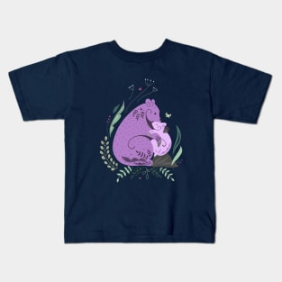 Mama and Baby Bear Kids T-Shirt